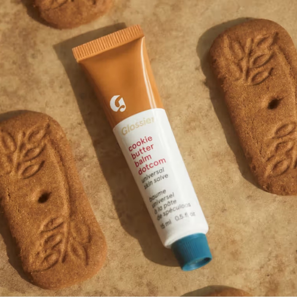 Brand new Glossier cookie butter balm dotcom